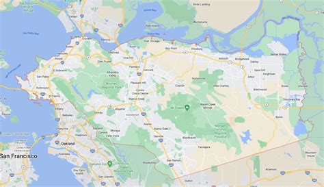 contra costa county cities list.